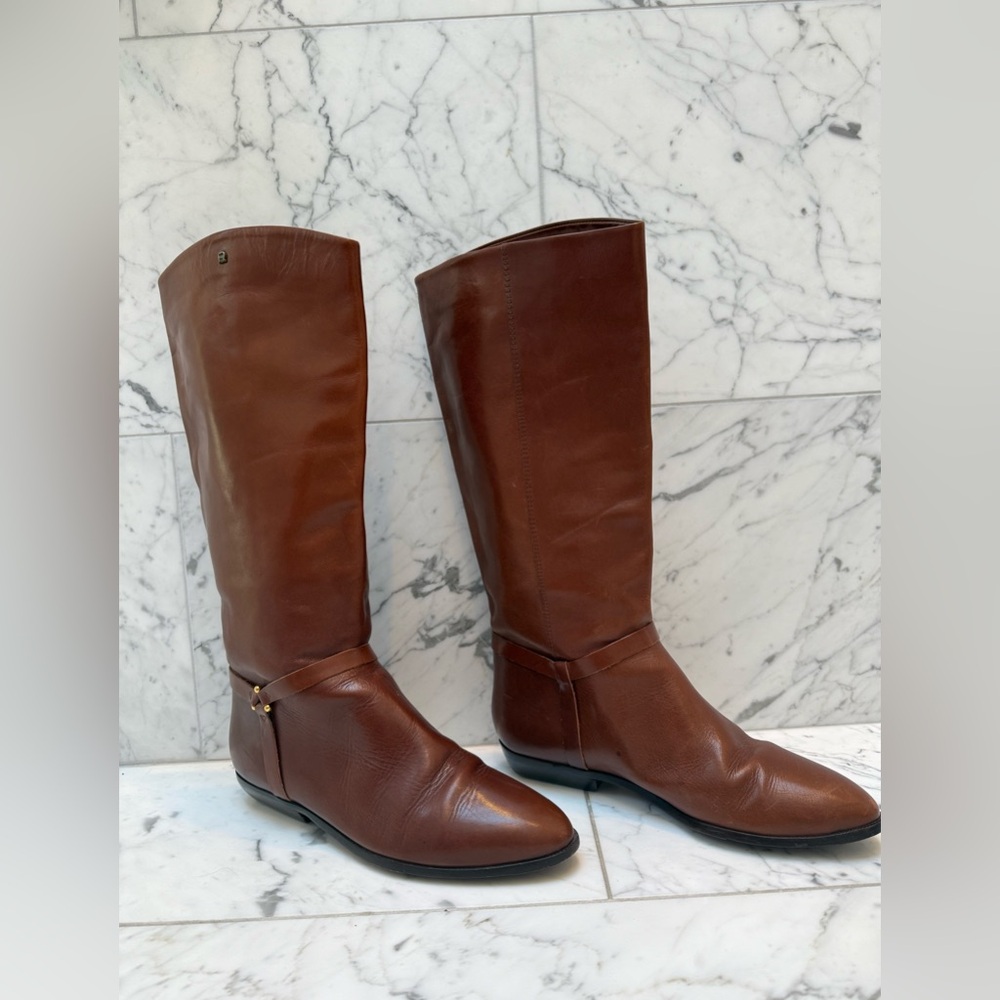 80’s Vintage Etienne Aigner Leather Knee-High Boots